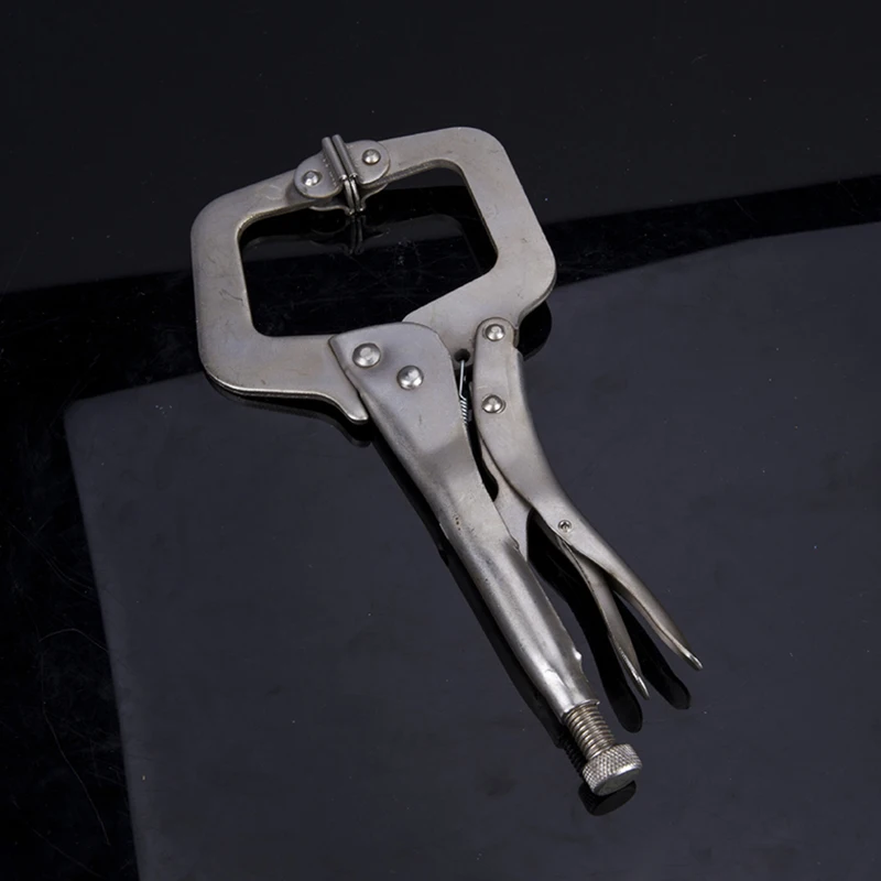 Прямая поставка легированная сталь C-образный зажим Блокировка ручки сварочные