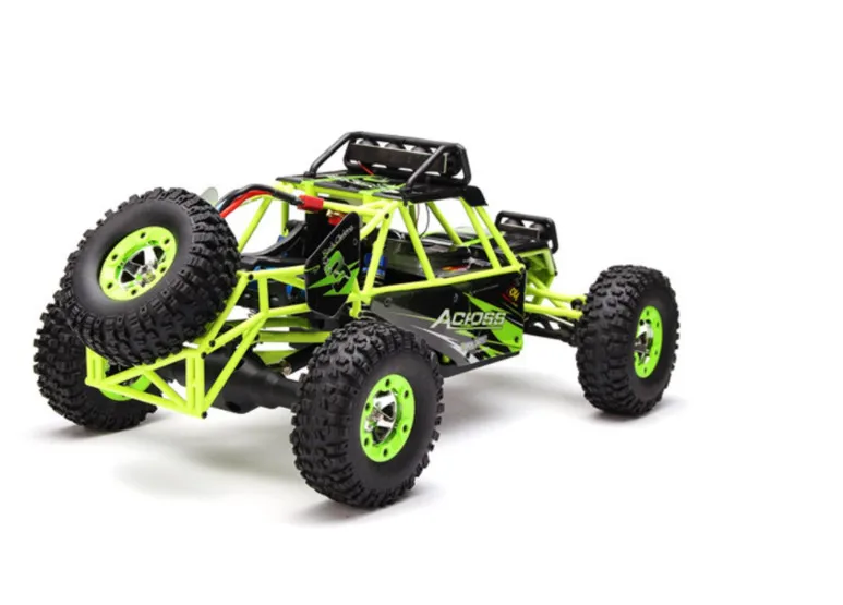Высокое качество Dirt bike 2,4G 1/12 4WD гусеничный Радиоуправляемый автомобиль 1:12 Электрический четырехколесный привод Альпинизм с светодиодный светильник RTR пульт дистанционного управления