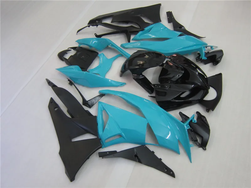 Высокое качество ABS наборы обтекателей для Kawasaki ZX 6R 2009-2012 NINJA zx6r 09 10 11 12 синие