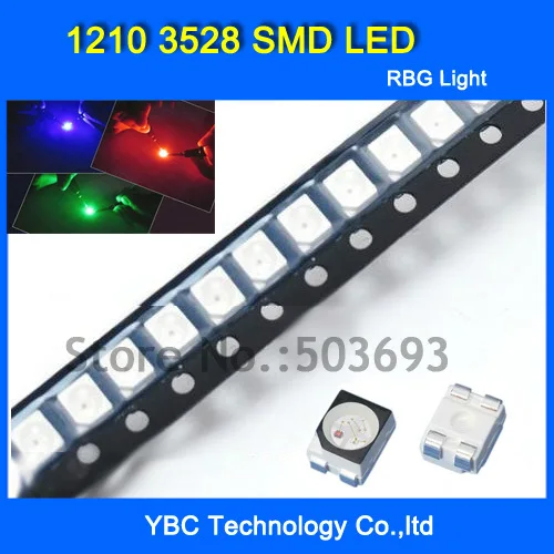 Светодиодные лампы 100 шт./лот RGB 3528 SMD оптом|led light solar panel|led panel priceled balance |
