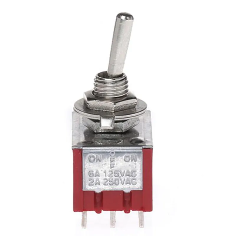 2а/250VAC 6A/125VAC ВКЛ ВЫКЛ 3 пути 4P2T 4PDT тумблер 12 паяльных терминалов|terminal box|switch 220vterminator