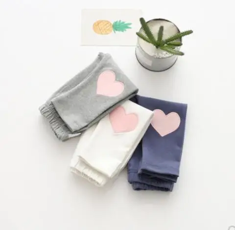 Леггинсы для девочек брюки улицы одежда на весну и осень Легкие хлопковые