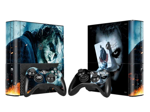 Виниловая наклейка для Xbox 360 E для microsoft Xbox 360E Biohazard style с 2 шт. контроллерами skins sticker s