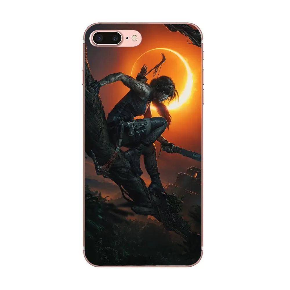 Мягкие сумки для сотовых телефонов Xiaomi Redmi Note 2 3 3S 4 4A 4X 5 5A 6 6A Pro Plus Tomb Raider обои