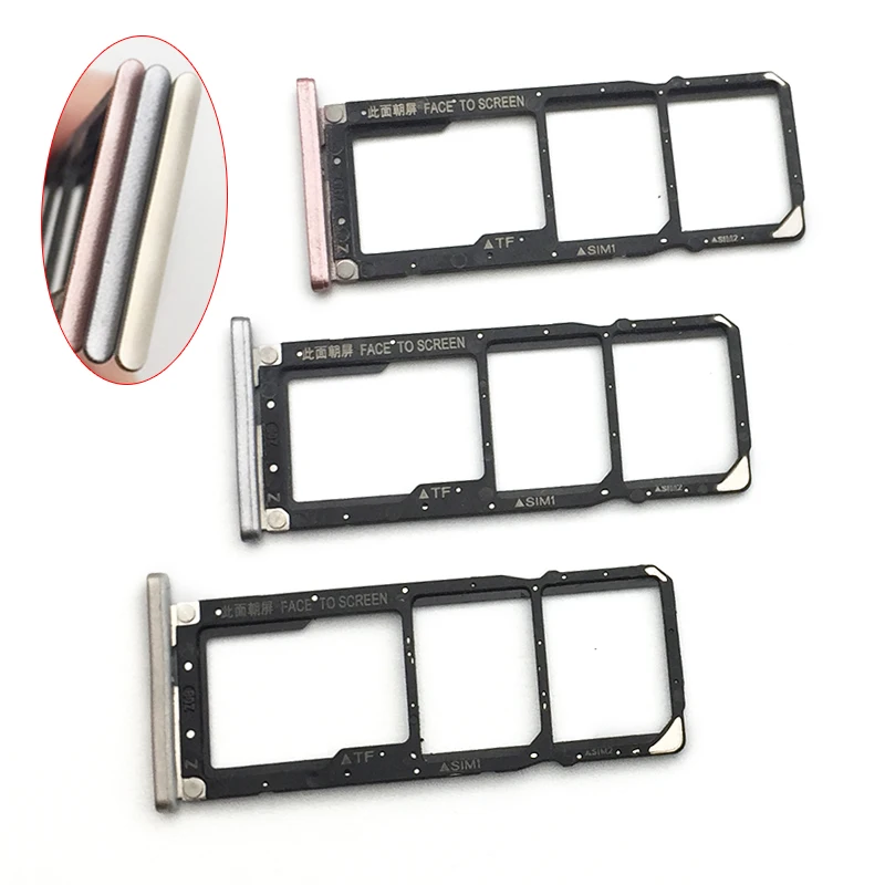 Новинка для Xiaomi Redmi S2/Y2 слотом для SIM карты лоток для карт SD Держатель адаптер