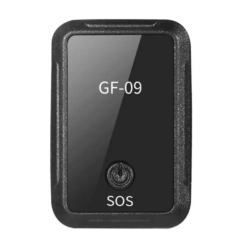 GF-09 магнитный мини автомобильный gps трекер Голосовое управление устройство слежения в реальном времени WiFi+ LBS+ gps локатор 33*22*16 мм анти-потеря