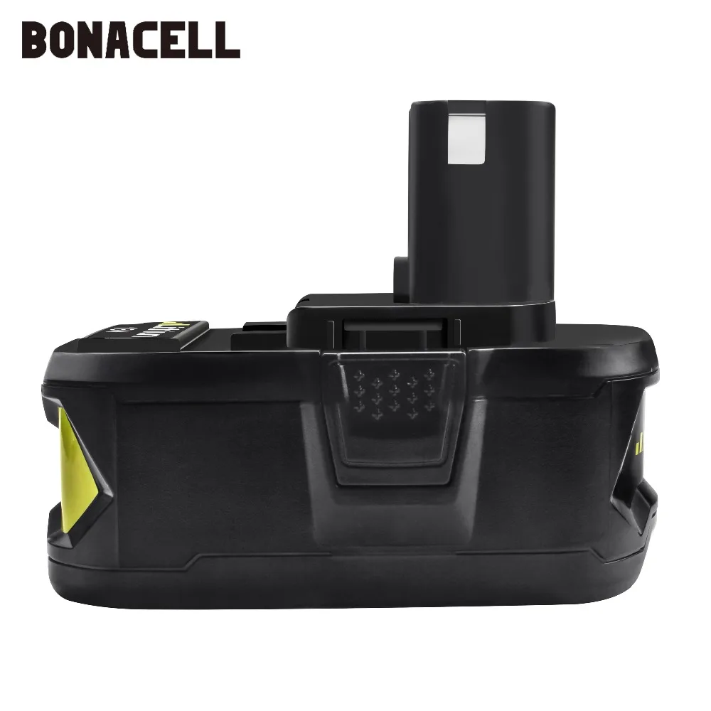 Bonacell 18V 4000mAh Li Ion P108 P 108 аккумуляторная батарея для Ryobi батареи RB18L40 P2000 P310 BIW180