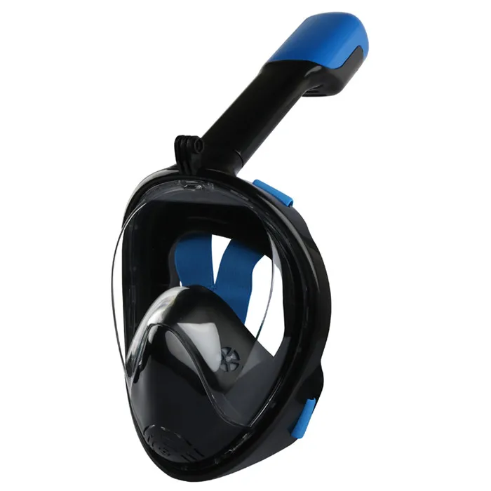 Dark Blue Black Погружная маска для подводного плавания, анти-туман, маска для подводного плавания, для плавания, подводной охоты - Цвет: Dark Blue Black