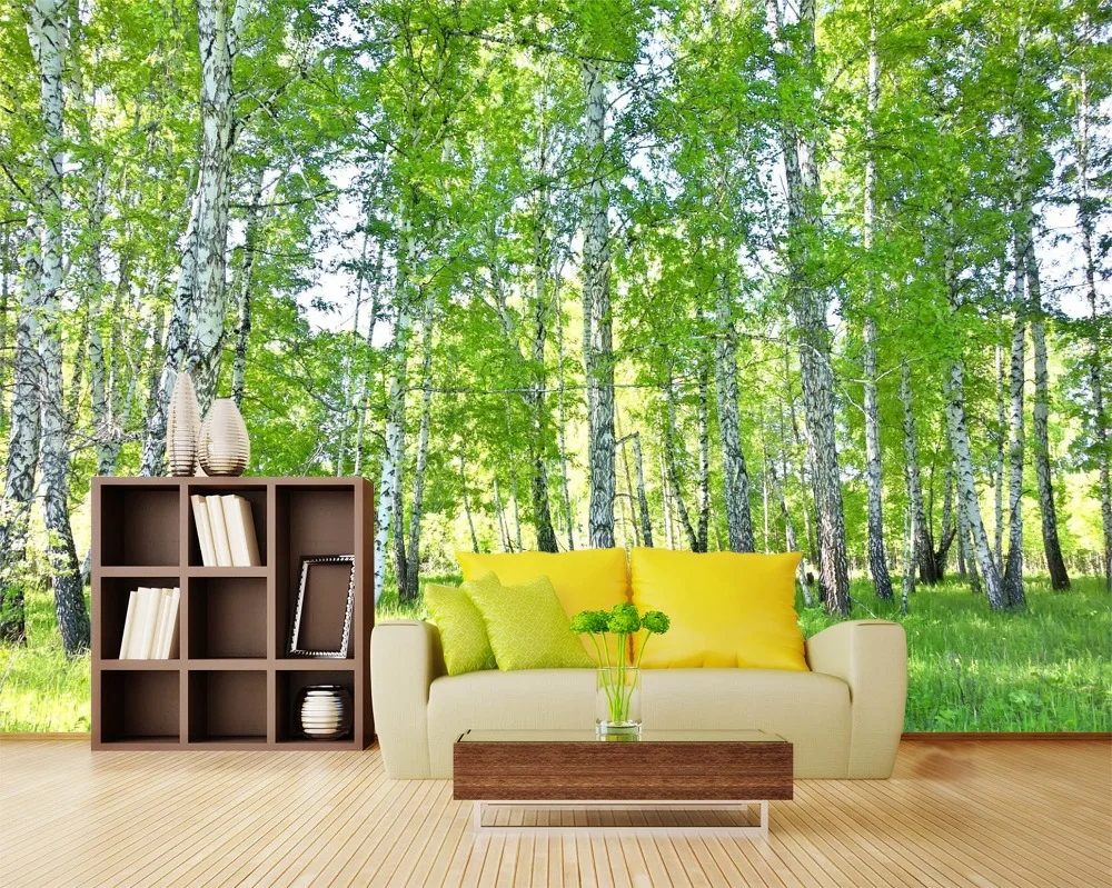 [Самоклеющиеся] 3D наружная лес 059 настенная бумага печать настенные