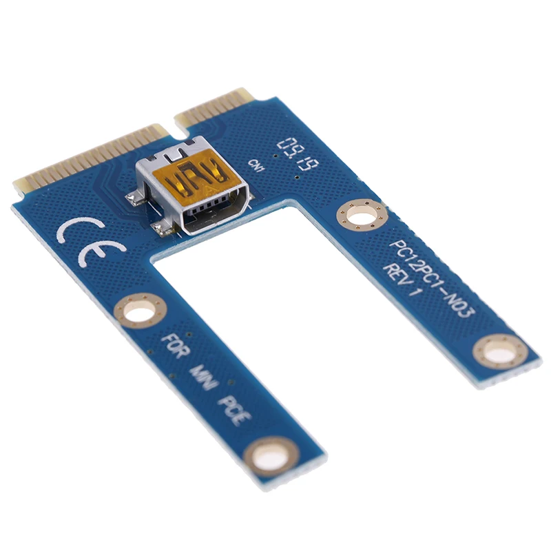 USB 3 0 Mini PCI E к PCIe Express 1x до 16x расширитель Райзер карта адаптер Удлинительный кабель