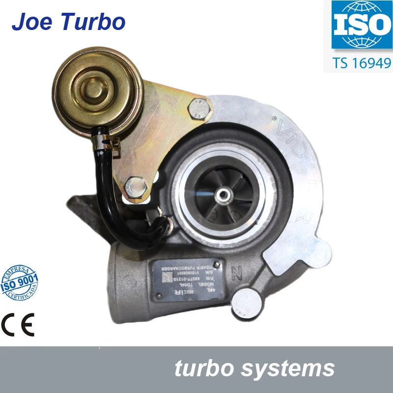 Двигатель 4M40 TURBO TD04L 14T 49377 01210 турбокомпрессор с масляным охлаждением для Mitsubishi