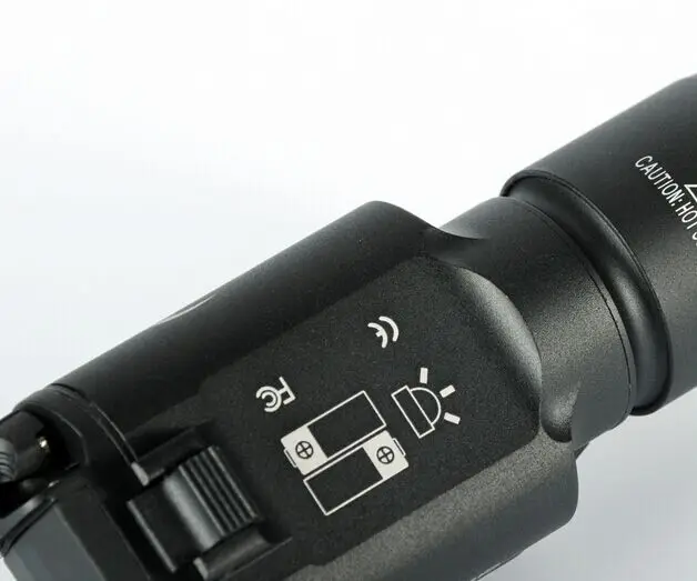 

Tactical X300 Flashlight Weapon Light Pistol Lanterna Rifle Torch 20mm Picatinny Weaver Mount for Hunting