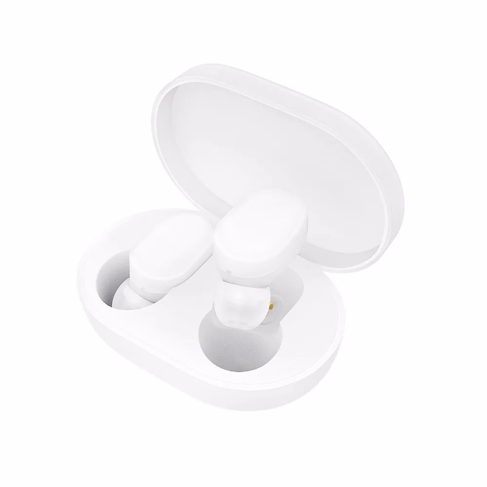 Оригинальная Bluetooth гарнитура xiaomi AirDots простая раздельная Музыкальная для звонков