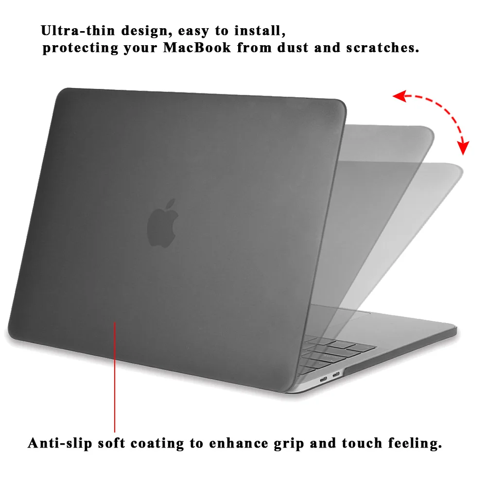 Redlai для Macbook Air 13 &quotНовый Pro 15 Сенсорная панель кристалл матовый пластиковый