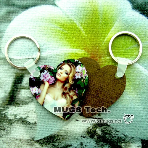 10 шт./лот Оптовая Продажа Модный diy OEM сублимационный брелок деревянные брелки