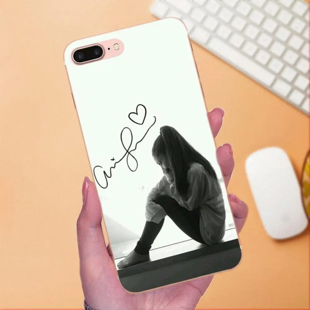 TPU Cool Best Cover Case For Samsung Galaxy Note 5 8 9 S3 S4 S5 S6 S7 S8 S9 S10 mini Edge Plus Lite Fashion Cat Ar Ariana Grande | Мобильные