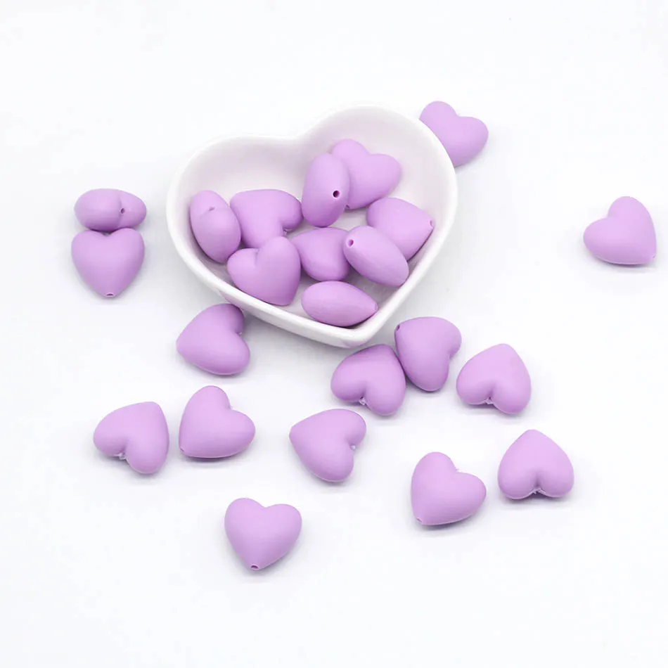 Lavender 20cp 10 шт. силиконовые бусины без бисероплетения детские товары игрушки для прорезывания зубов Подсолнух Роза звезда Лебедь Корона Силиконовый грызун детский Прорезыватель - Цвет: Lavender 20cp