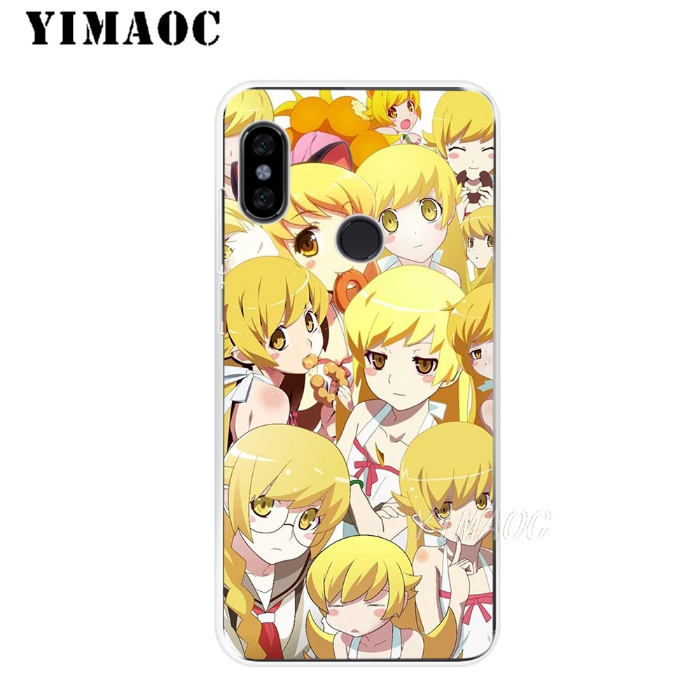 YIMAOC Owarimonogatari Anime Soft Silicone Case for Xiaomi Mi 9 8 SE 6 6X 5X Mix 2S A2 Lite MiA1 POCOPHONE F1 MAX 3 |