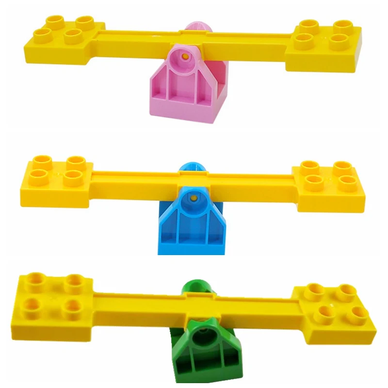 Блокировка Duplo счастливый семейный для бабушки и внука Кот строительные блоки