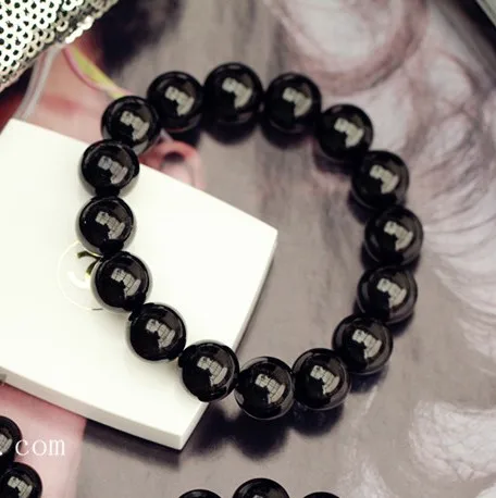 Браслет из натурального черного турмалина и кварца с кристаллами|bracelet bracelet|bracelet