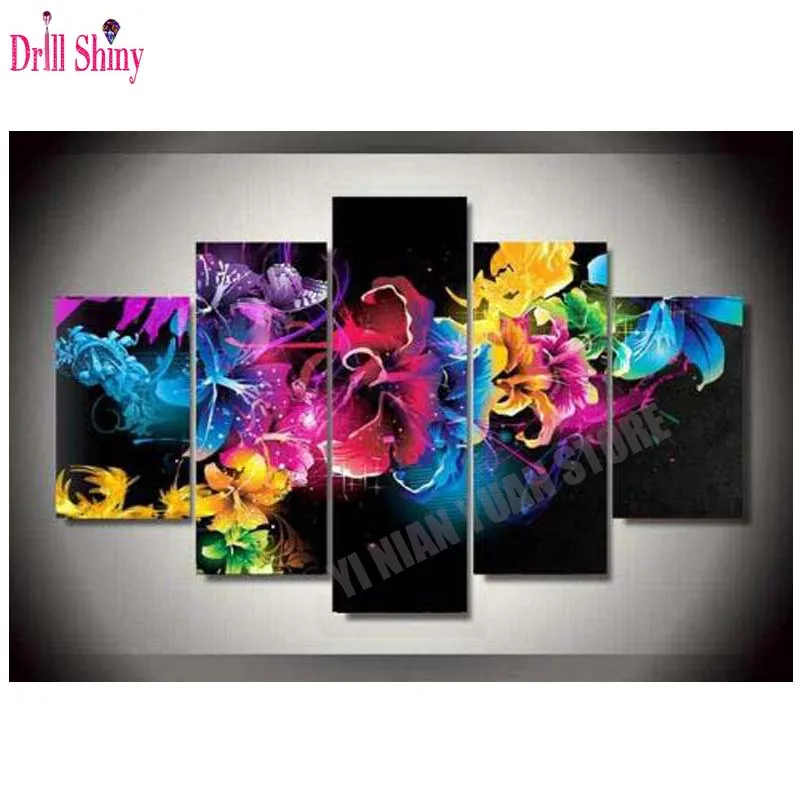 5 шт. Алмазная вышивка с красивой бабочкой 5D сделай сам алмазная картина полная