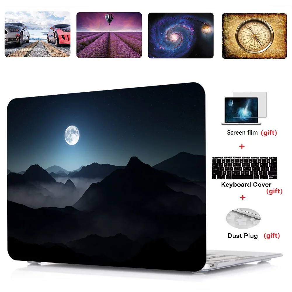 Чехол для ноутбука Apple Macbook Air 11 13 incb Pro 4 в 1 с рисунком Retina Touch Bar и ID 12 15 дюймов A1932