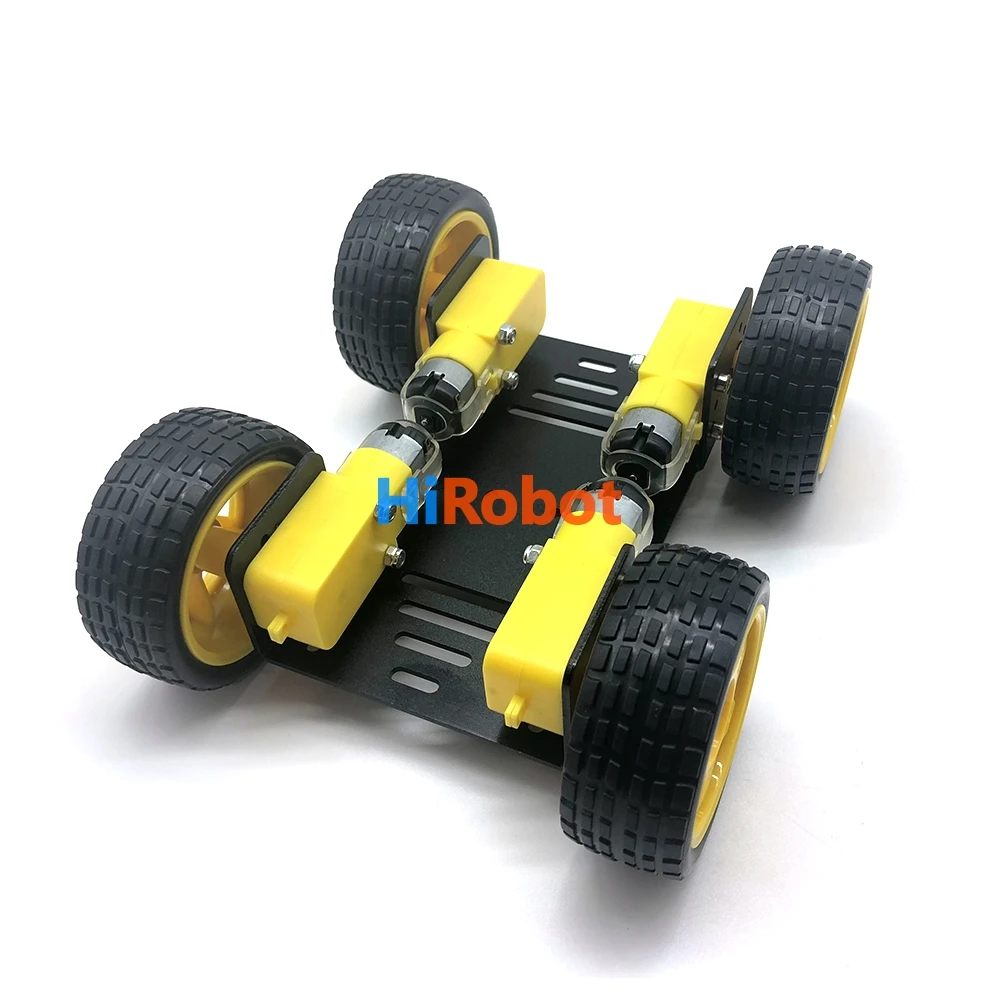DIY робот 4wd шасси автомобиля mini C10 с четырьмя колесами мотора TT для arduino uno r3 diy eduational