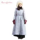 Парка женская из мягкой ткани, на утином пуху, зимняя, размера плюс