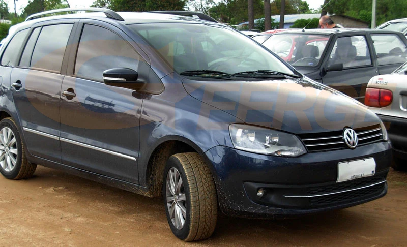Для Volkswagen Суран 2010 2011 2012 2013 Отлично Ультра яркое освещение ccfl глаза ангела комплект Halo Кольцо