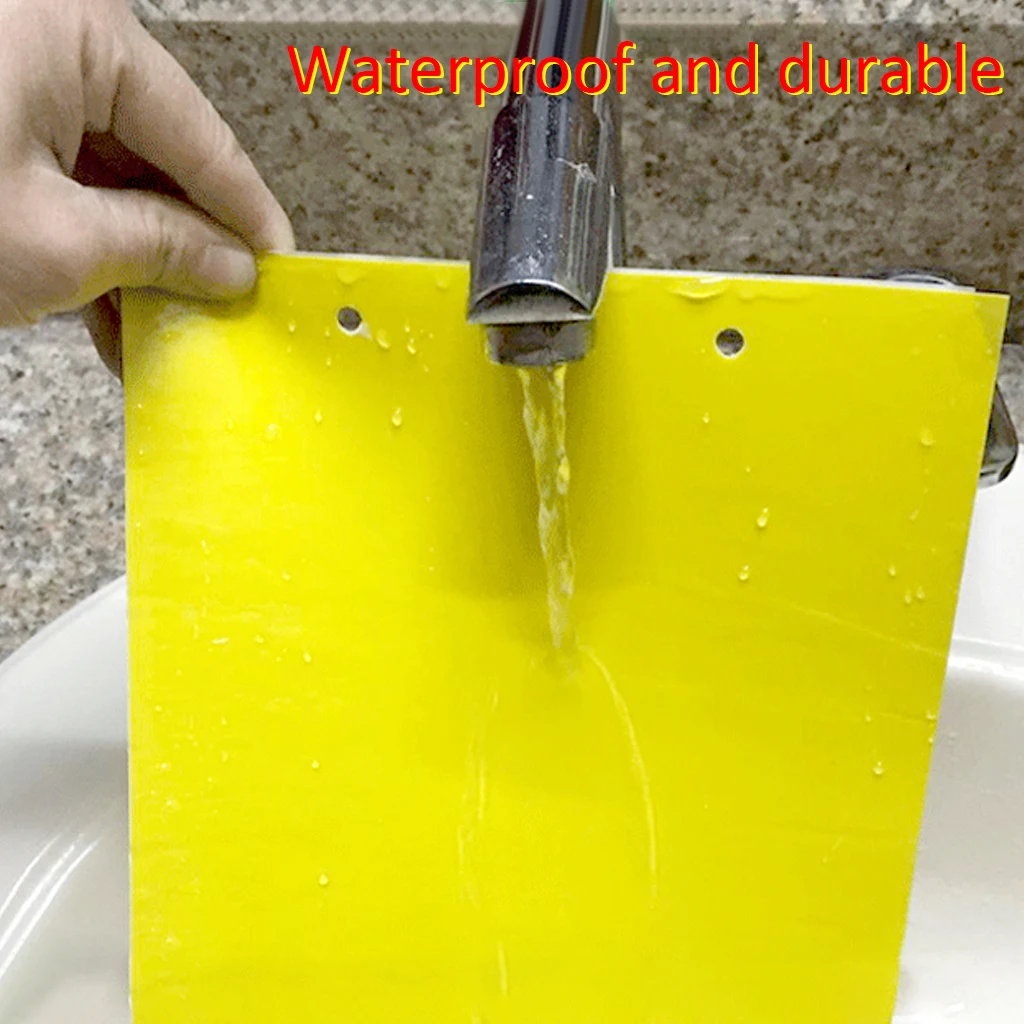 20 штук двухсторонняя прочные ловушки для мух ошибки липкая ловушка ловли тли