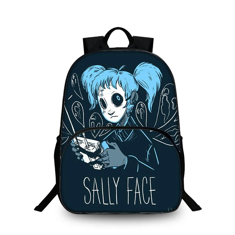 Игровой рюкзак Sally face для мальчиков и девочек школьные сумки Детские книжные