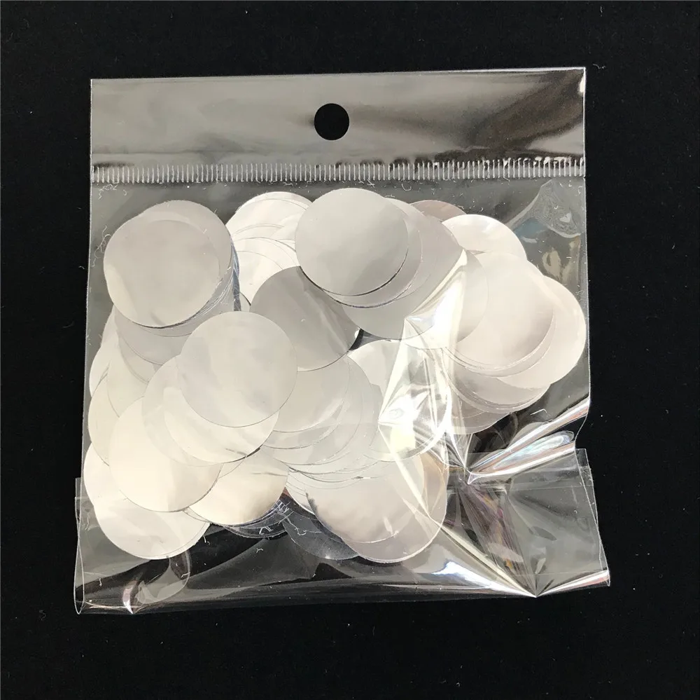 2 5 см разноцветные металлические розовые золотые Круглые Конфетти заполняющие