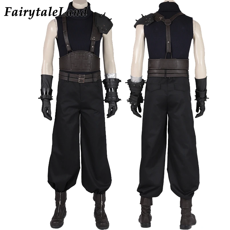Последняя фантазия VII Remake Cloud Strife косплей костюм для взрослых на Хэллоуин костюмы супергероя облачный костюм на заказ