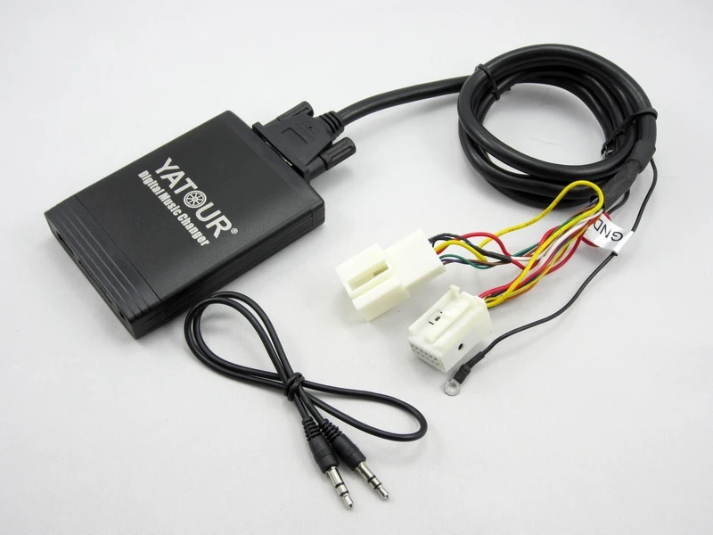 Устройство зарядное автомобильное Yatour цифровой USB MP3 AUX адаптер для 12pin VW Audi Skoda Seat