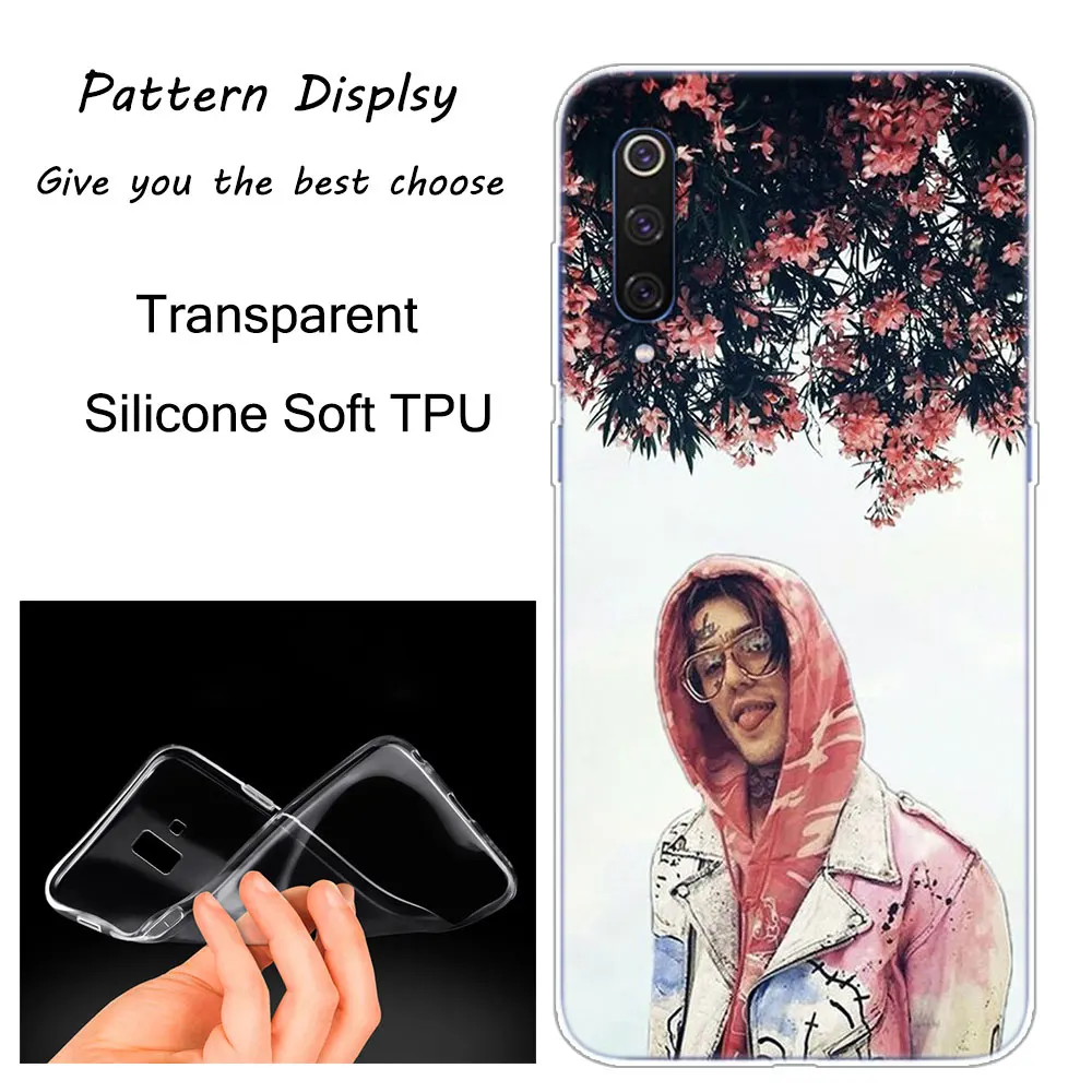 Модный мягкий силиконовый чехол Lil Peep для Xiao mi Pocophone F1 mi 5X A1 6X A2 8 SE Lite Play mi x3 9 9SE 9T Pro CC9