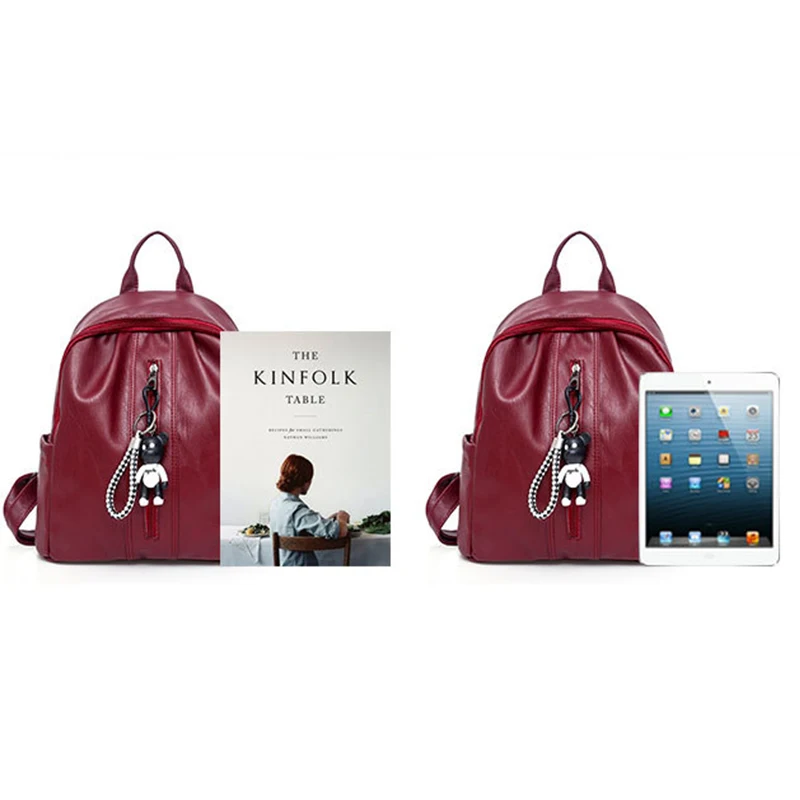 Gdzhlbag 2017 Дизайн кожаный рюкзак Для женщин Рюкзаки для подростков Обувь девочек