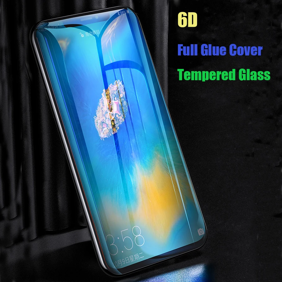 LISM 6D полное закаленное стекло для Huawei P20 P30 Pro Mate 20 30 Lite Nova 4e 4 3 3i Защитное