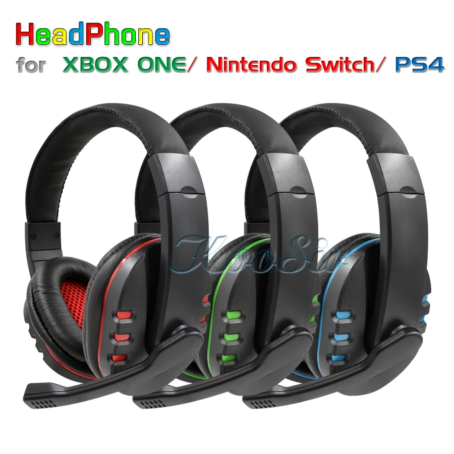 Игровая Проводная гарнитура для PS4/kingd Switch, наушники с шумоподавлением для Xbox one/Playstation 4/kingdoswitch