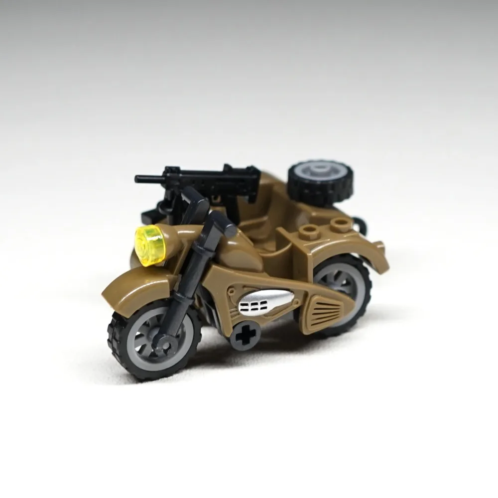 1 шт. военные фигурки с оружием Набор строительных блоков совместимые LEGO солдаты