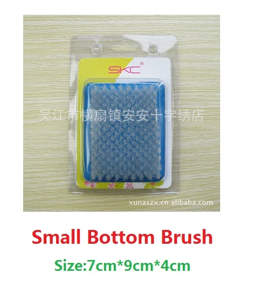 Small Bottom Brush 1 шт. семь ручка с иглой, нижняя щетка, губка рабочий коврик, игла шерсть войлок иглы швейные мульти-иглы инструмент аксессуар Многофункциональный - Цвет: Small Bottom Brush