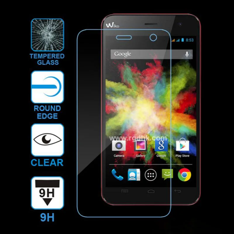Защитная пленка для экрана из закаленного стекла для Wiko lenny 2 3 4 Jerry Max 2 Sunny 2 Plus/Max Upulse Tommy2 Plus чехол для телефона HD 9H