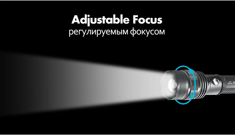 YAGE Поворот зум Фонарик Высокого Качества LED Фонарик Факел Водонепроницаемый led факел для 18650 linternas лампе torche zaklamp 320B