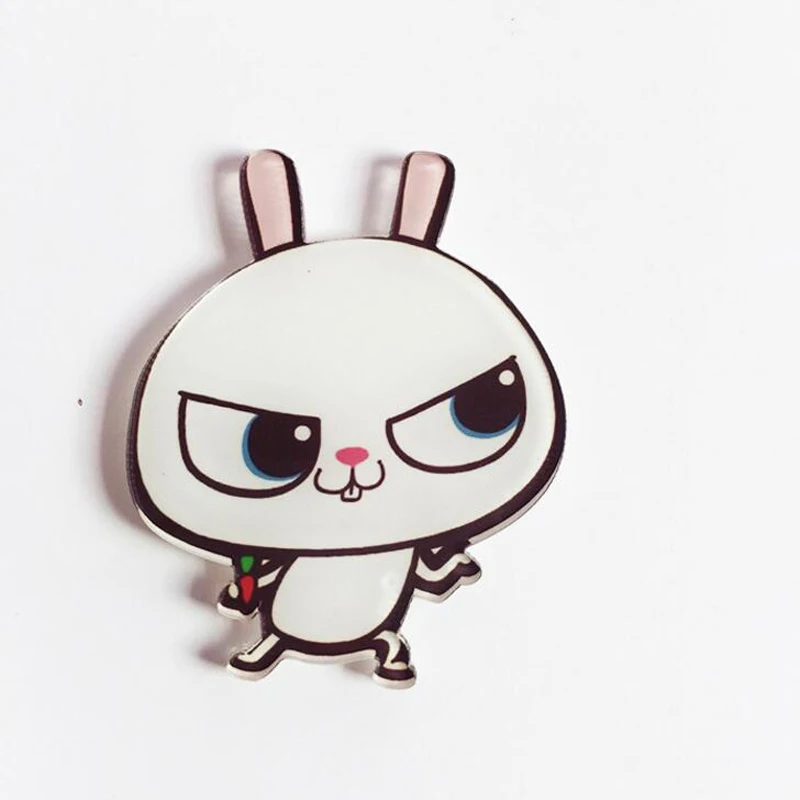 1 шт. мультяшная Милая брошь из бобра с фруктами Акриловые броши значок для