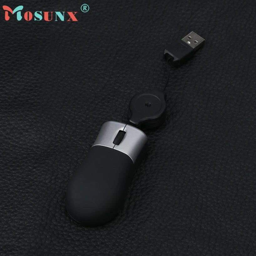 Портативная Мини Проводная USB светодиодный оптическая игровая мышь наивысшего качества 1600 dpi 2 Butttons Мыши для портативных ПК Rato 17July20