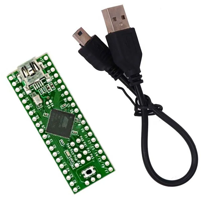 2 шт./лот teensy 2.0 + USB AVR развитию ISP U диск клавиатура Мышь at90usb1286 Экспериментальная