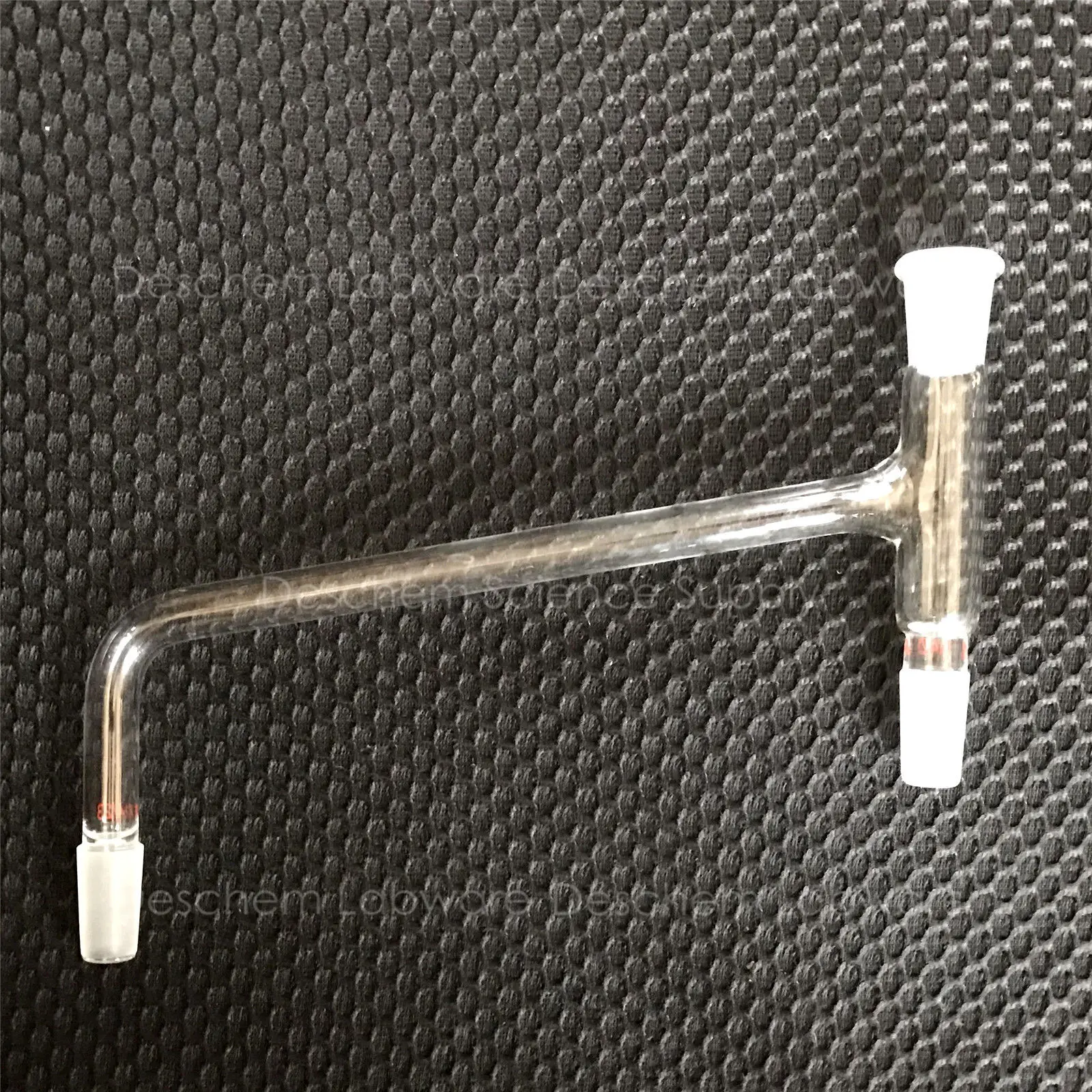 14/23 стеклянный Трехходовой адаптер дистилляционная головка скошенного типа