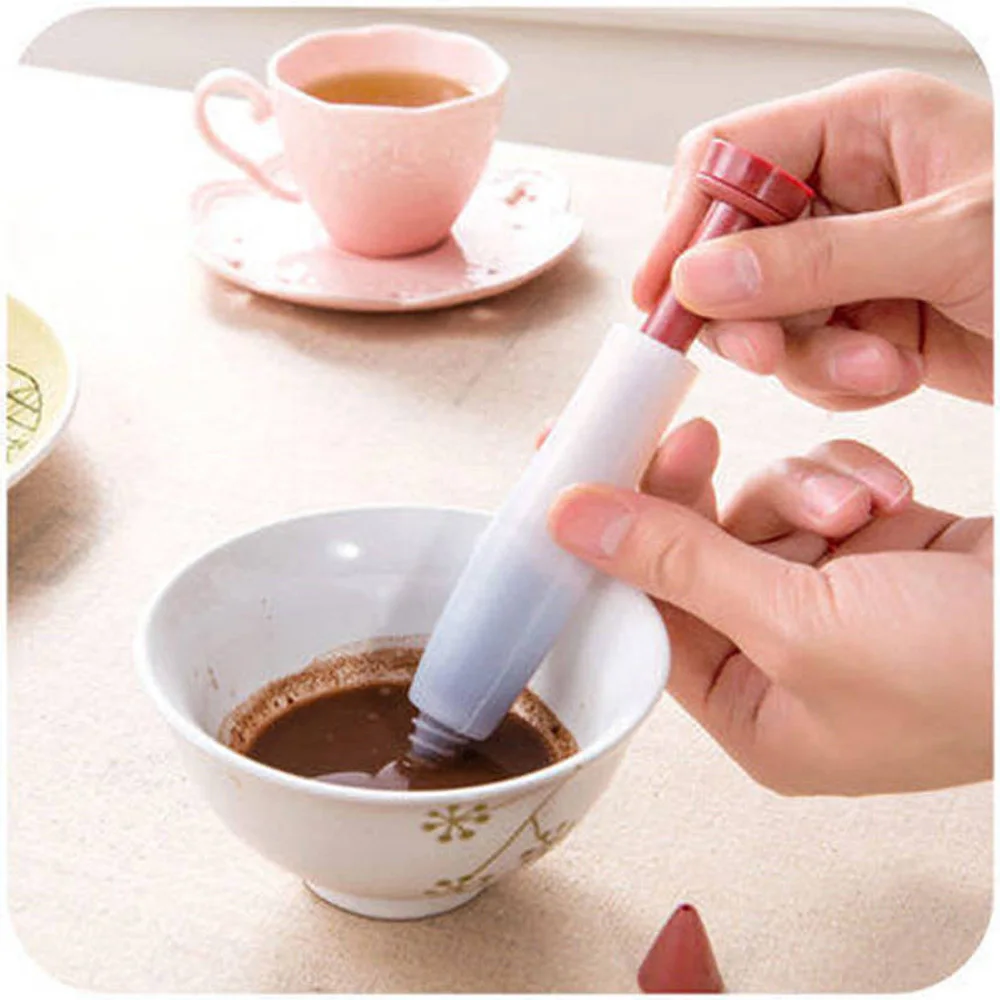 1 шт. силиконовый крем Шоколадный торт печенья украшение пищевая Ручка Шприц