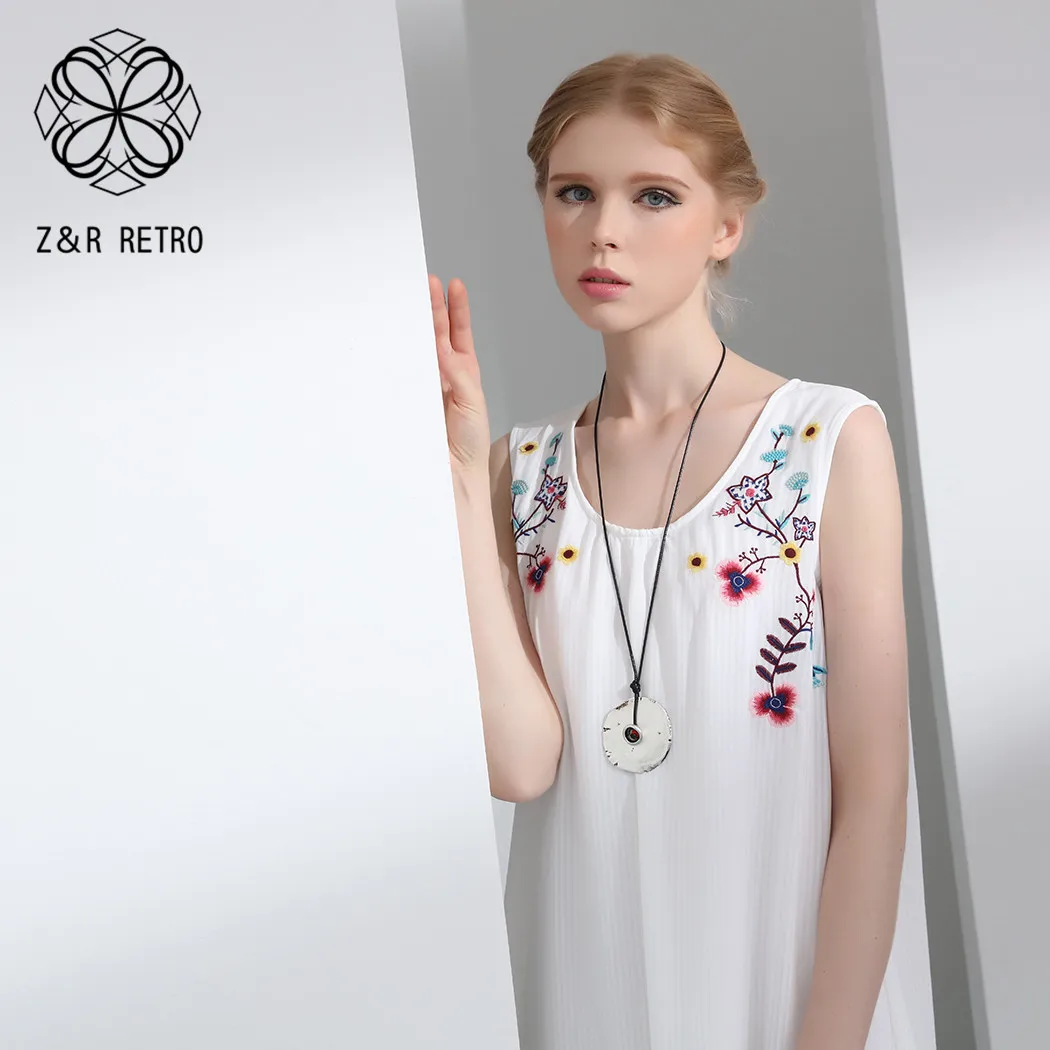 Винтажные Ювелирные изделия ожерелье с подвеской в виде цветка для женщин Чокеры