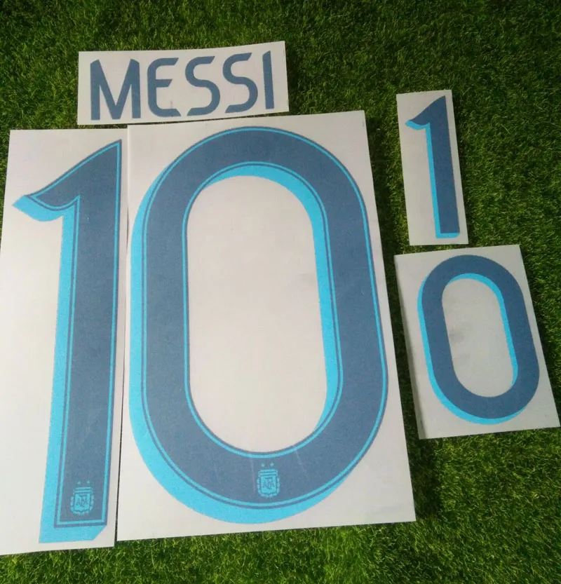 Копа Америка Аргентина Месси Nameset Dybala 21 Ди Мария 11 Кун Агуэро Nametset Настроить любое
