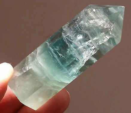 70 г натуральный флюоритовый кварц кристаллическая палочка для заживления|Камни|